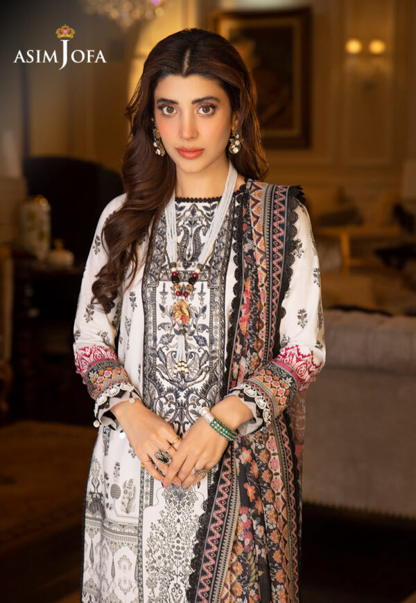 Asim Jofa Ajs-25 Embroidered