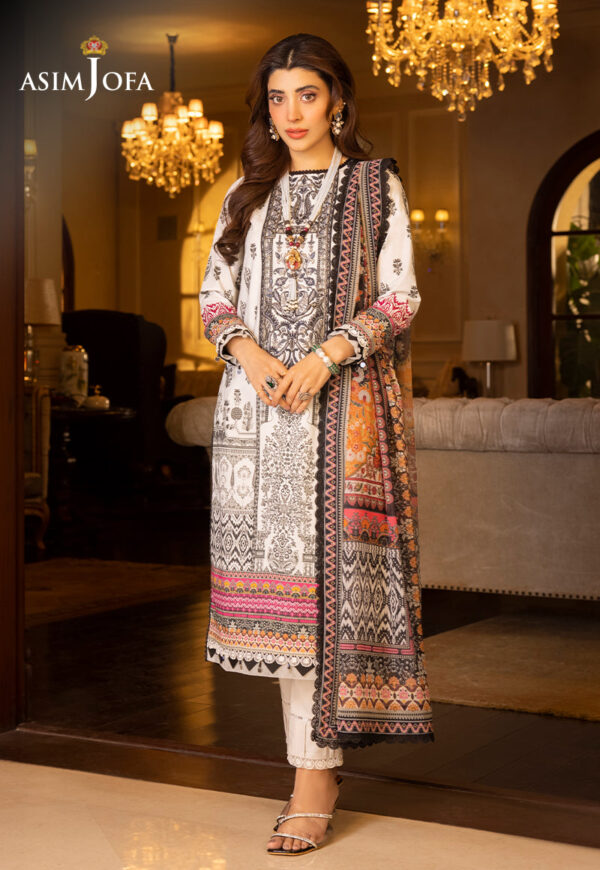 Asim Jofa Ajs-25 Embroidered