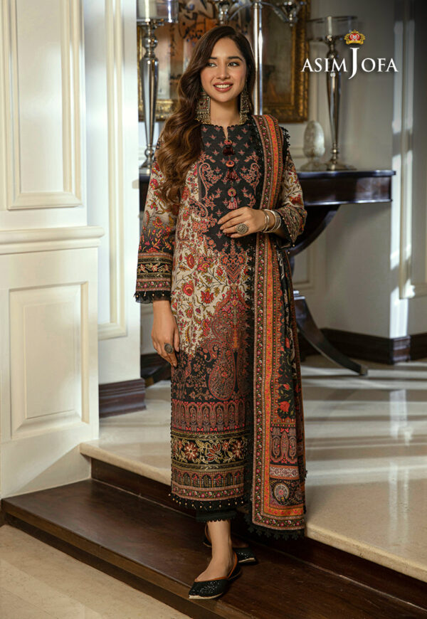 Asim Jofa Ajawd-02 Embroidered