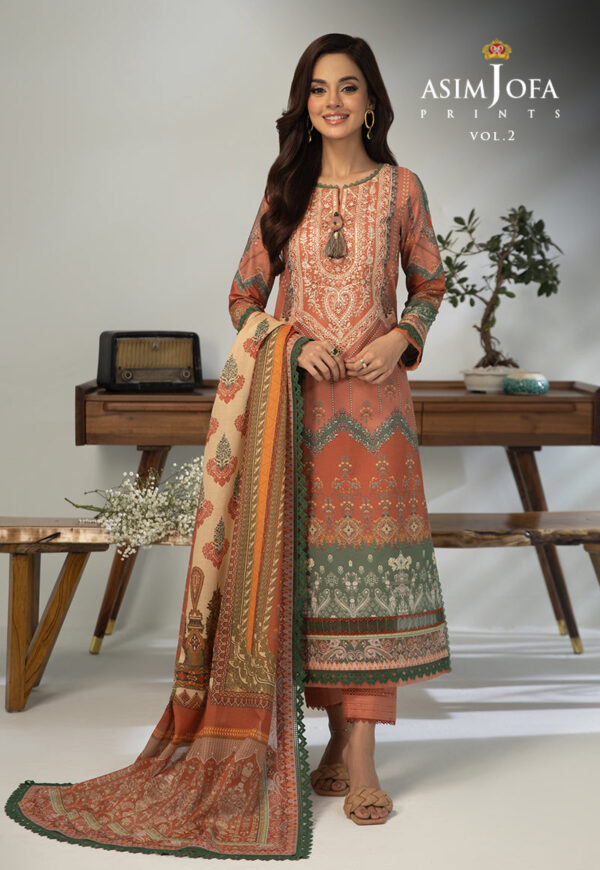 Asim Jofa Ajbp-39 Embroidered