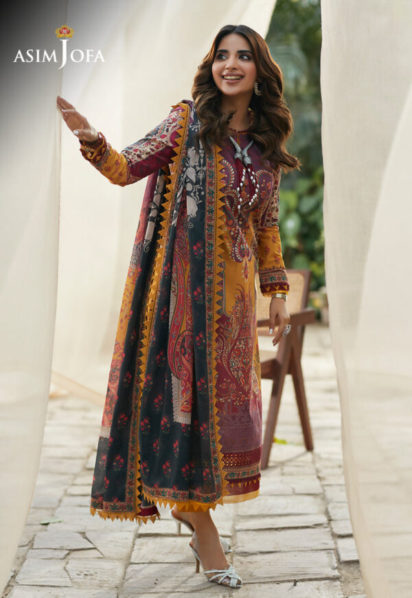 Asim Jofa Ajs-21 Printed Lawn
