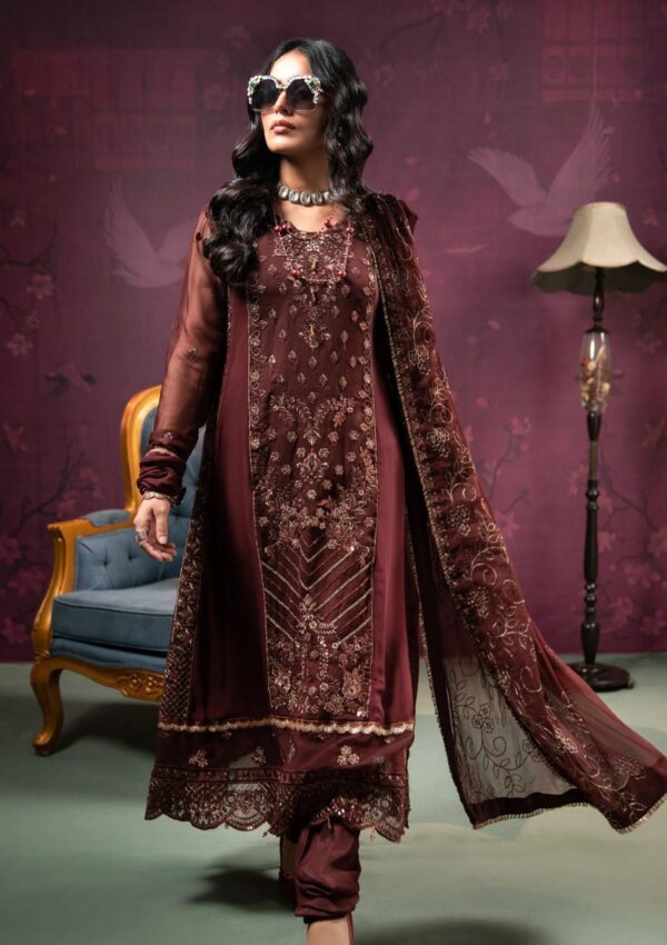 Al Zohaib D 08 Chiffon Unstitched