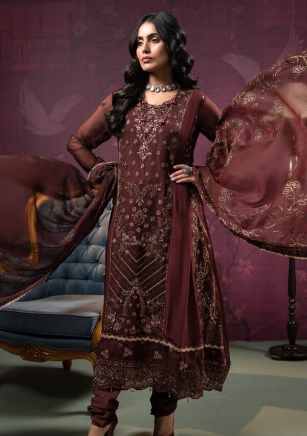 Al Zohaib D 08 Chiffon Unstitched