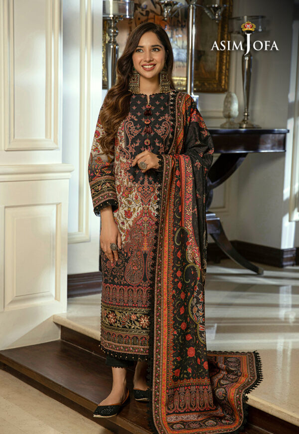 Asim Jofa Ajawd-02 Embroidered