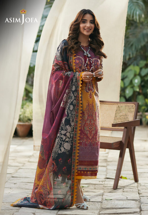 Asim Jofa Ajs-21 Printed Lawn
