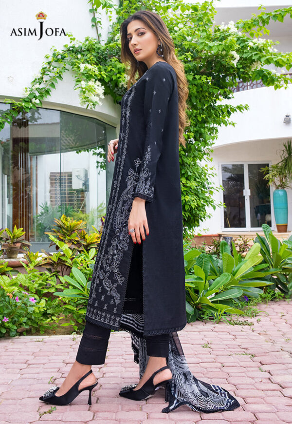 Asim Jofa Ajae-01 Embroidered Cambric
