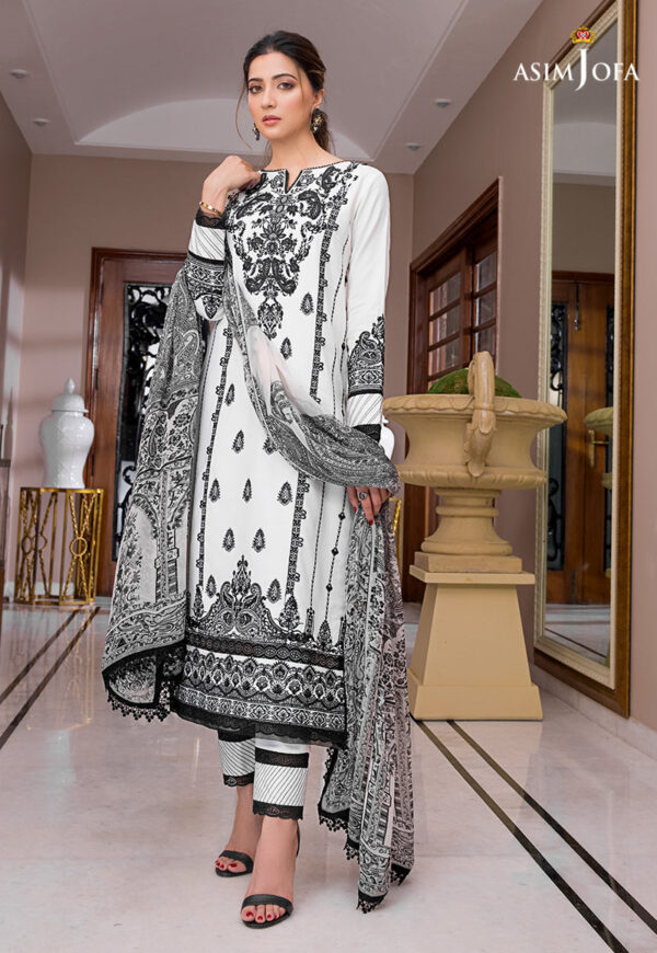 Asim Jofa Ajae-03 Embroidered