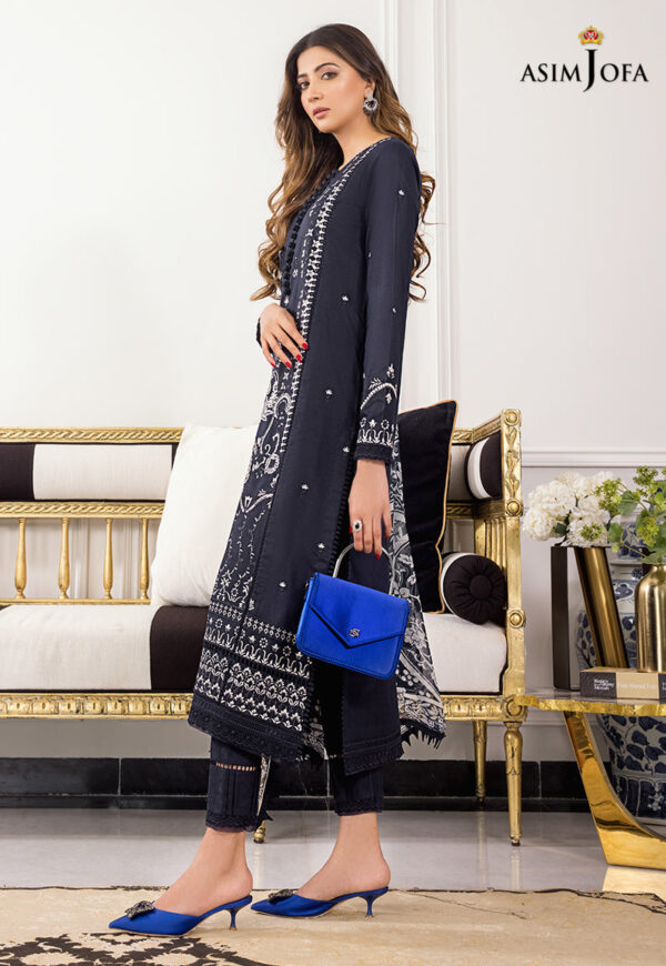 Asim Jofa Ajae-04 Embroidered Cambric