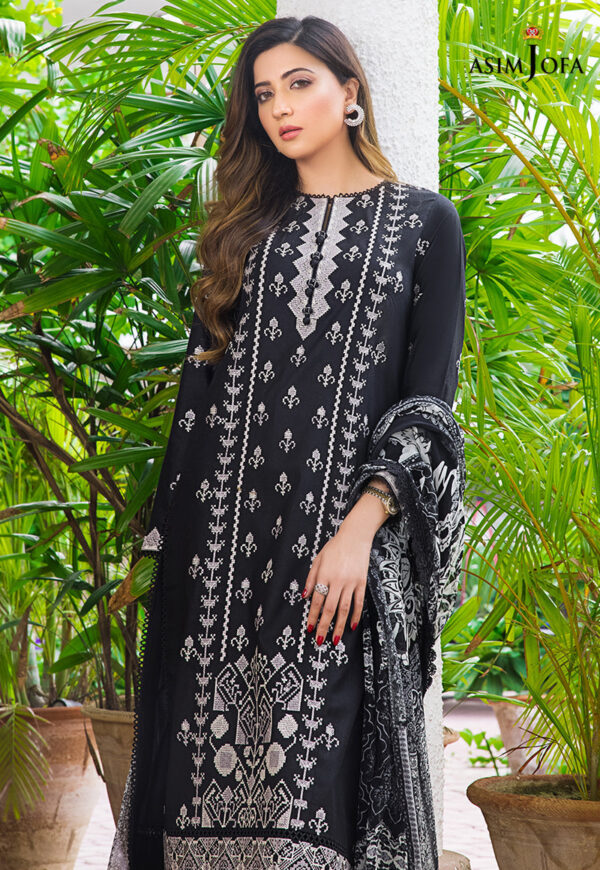Asim Jofa Ajae-05 Embroidered