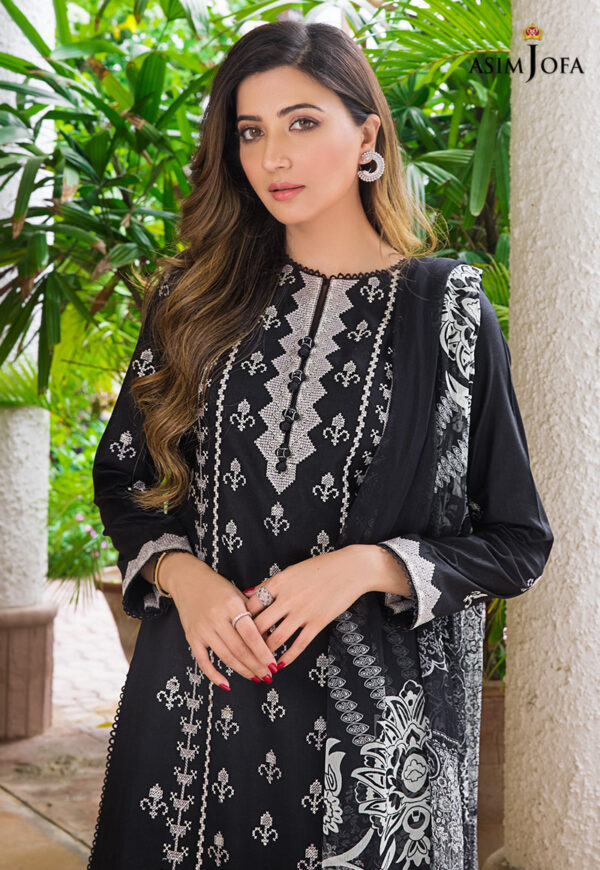 Asim Jofa Ajae-05 Embroidered
