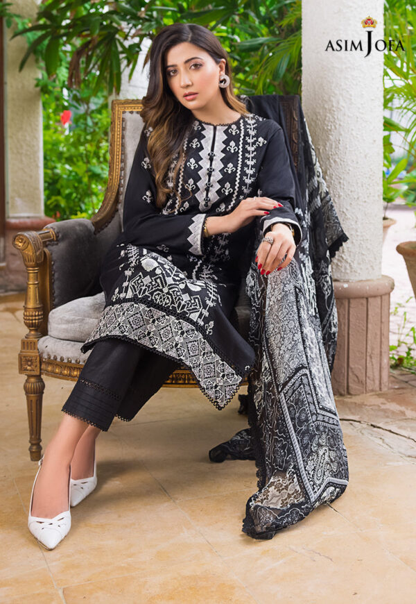 Asim Jofa Ajae-05 Embroidered