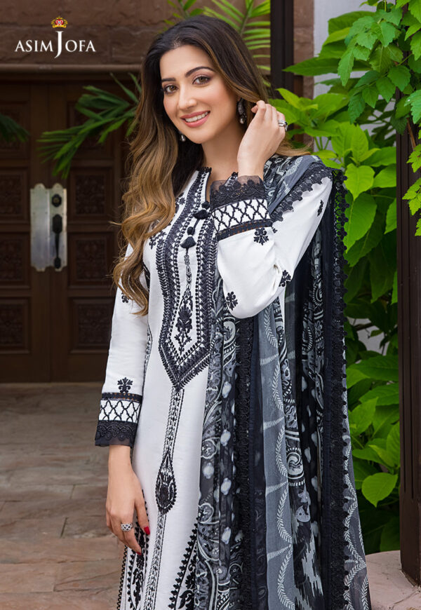 Asim Jofa Ajae-07 Embroidered