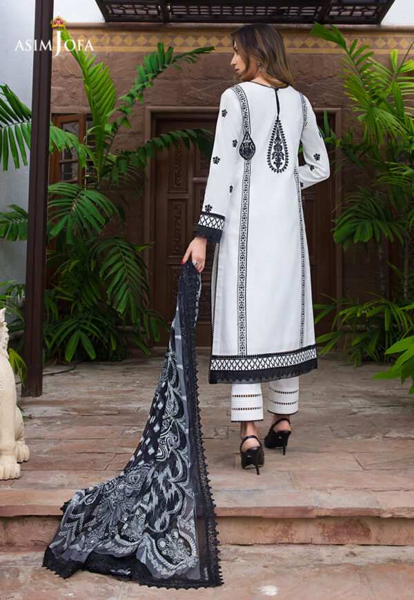 Asim Jofa Ajae-07 Embroidered