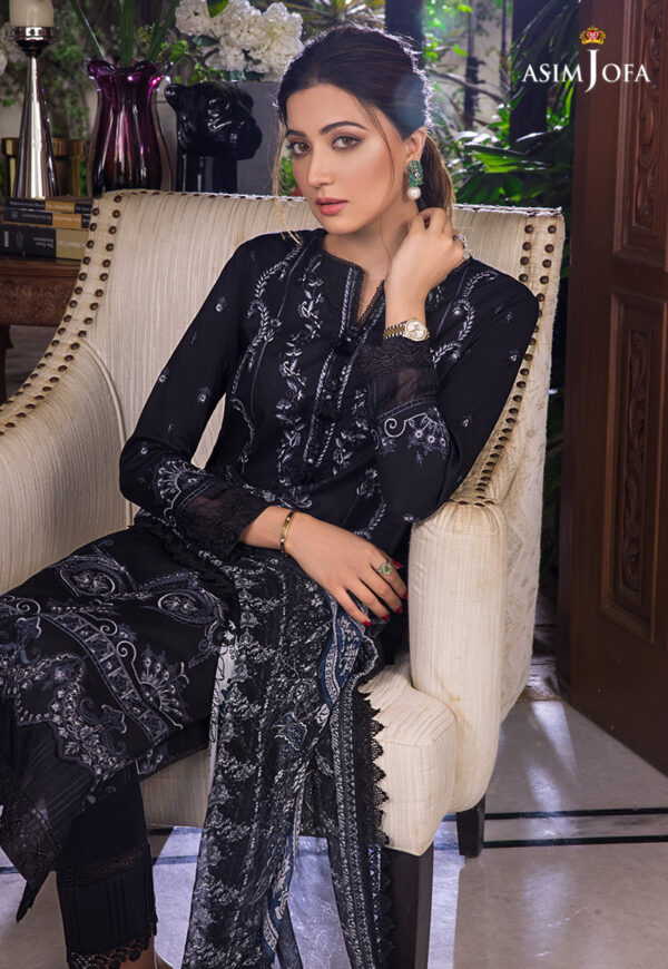 Asim Jofa Ajae-08 Embroidered