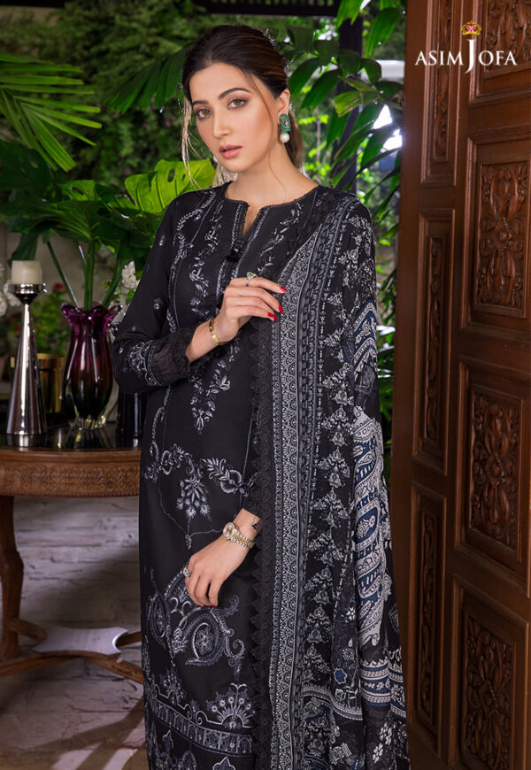 Asim Jofa Ajae-08 Embroidered