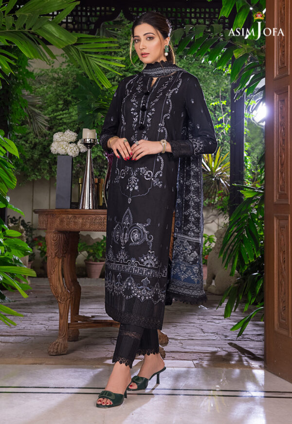 Asim Jofa Ajae-08 Embroidered