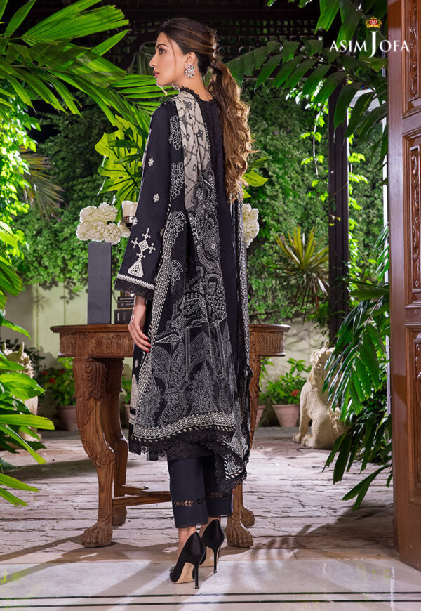 Asim Jofa Ajae-09 Embroidered