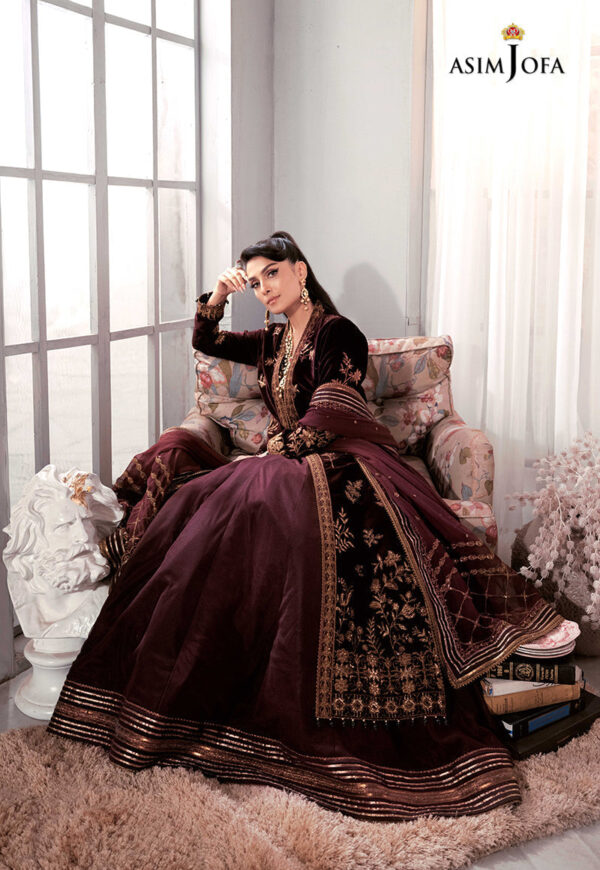 Asim Jofa Ajam-01 Embroidered