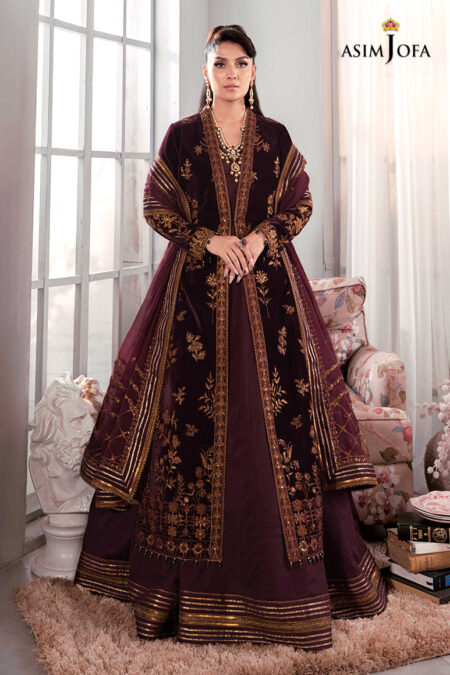 Asim Jofa Ajam-01 Embroidered