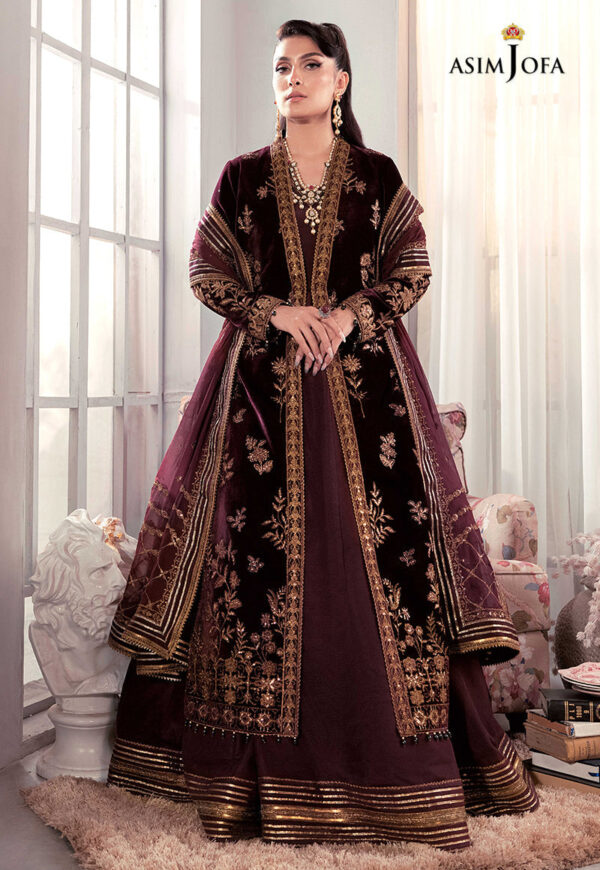 Asim Jofa Ajam-01 Embroidered
