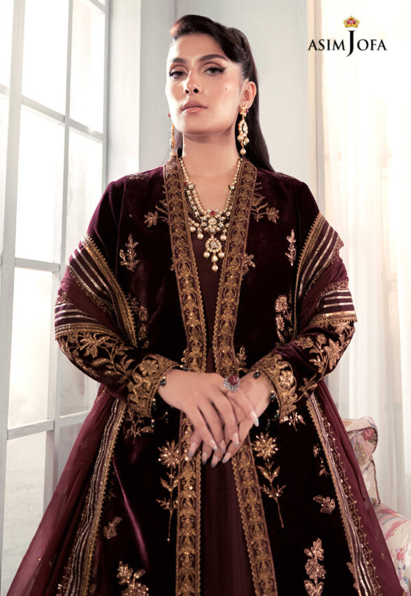 Asim Jofa Ajam-01 Embroidered