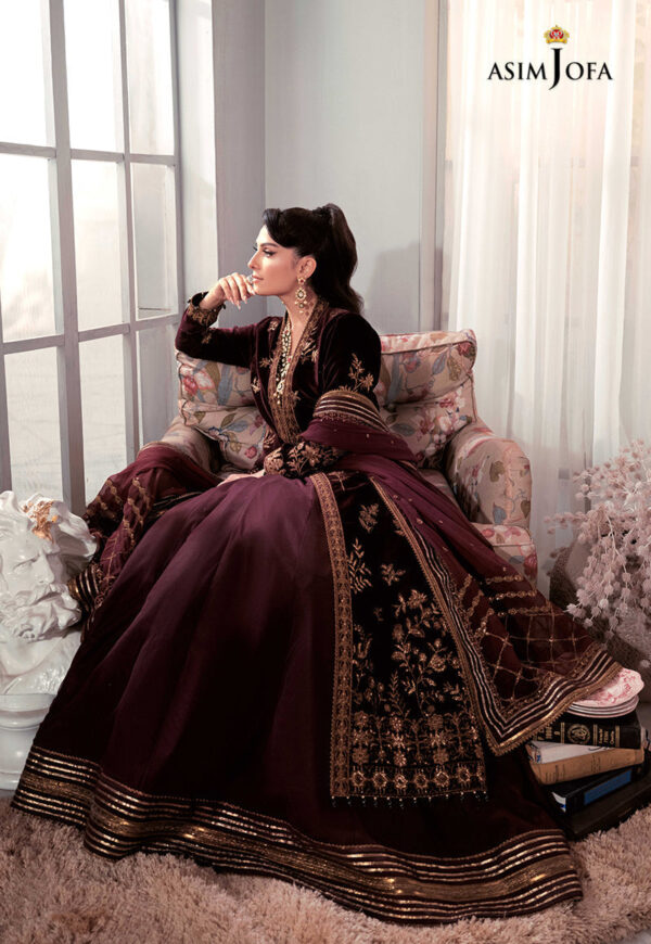 Asim Jofa Ajam-01 Embroidered
