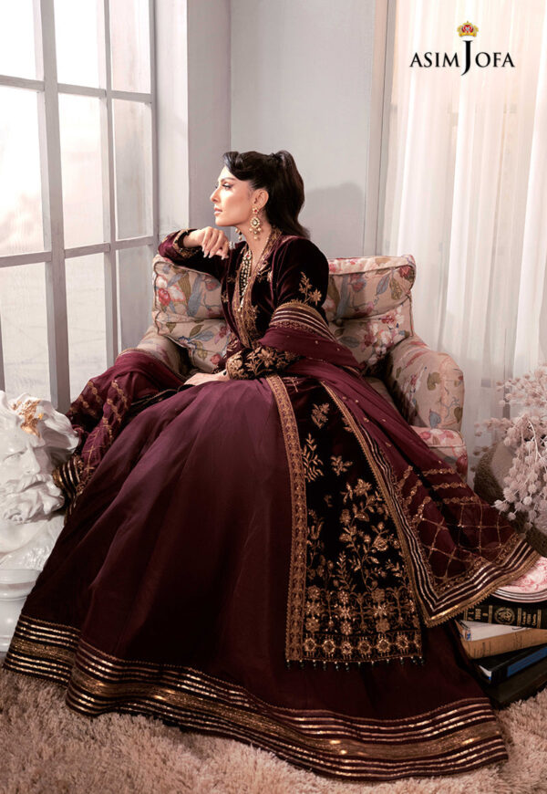 Asim Jofa Ajam-01 Embroidered