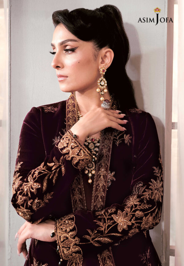 Asim Jofa Ajam-01 Embroidered