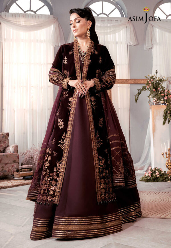 Asim Jofa Ajam-01 Embroidered