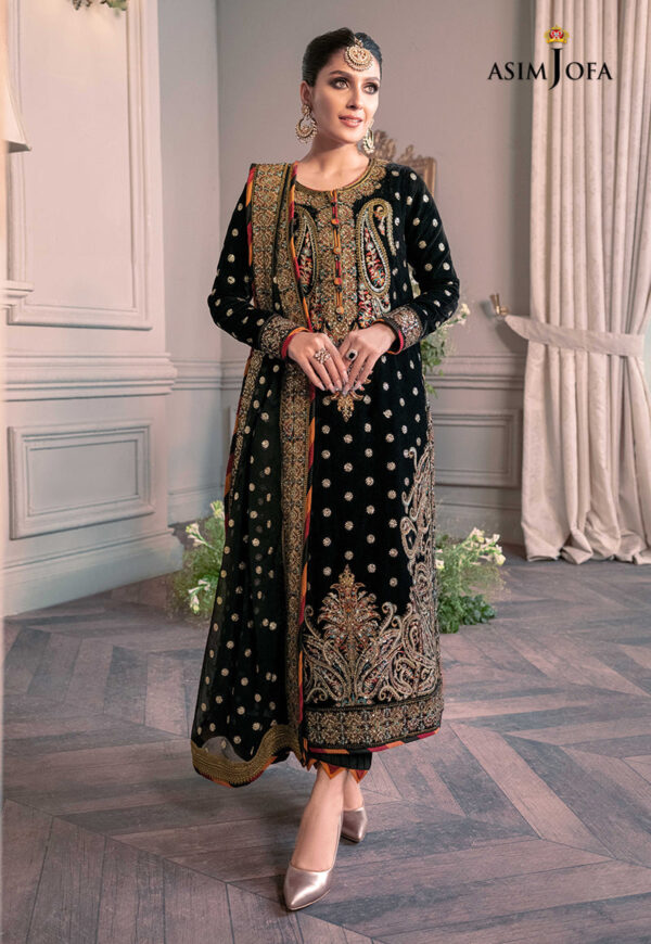 Asim Jofa Ajam-02 Embroidered