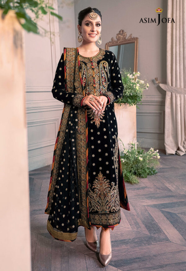 Asim Jofa Ajam-02 Embroidered