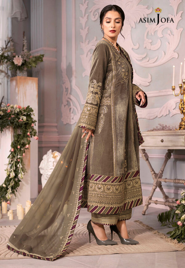 Asim Jofa Ajam-03 Embroidered