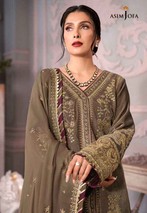 Asim Jofa Ajam-03 Embroidered