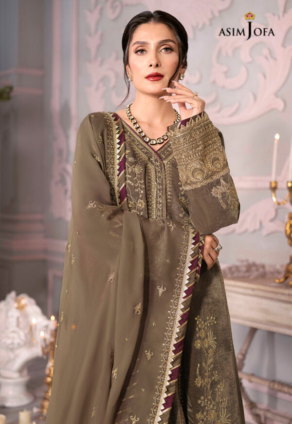 Asim Jofa Ajam-03 Embroidered