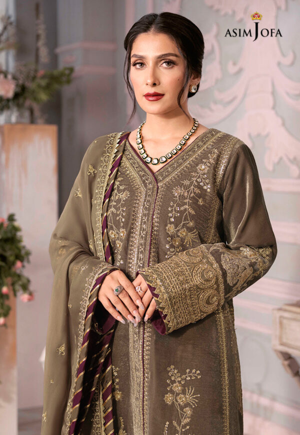 Asim Jofa Ajam-03 Embroidered