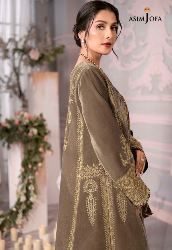 Asim Jofa Ajam-03 Embroidered