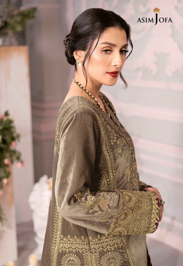 Asim Jofa Ajam-03 Embroidered