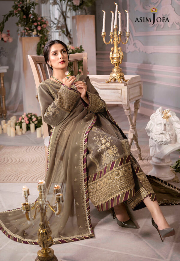Asim Jofa Ajam-03 Embroidered