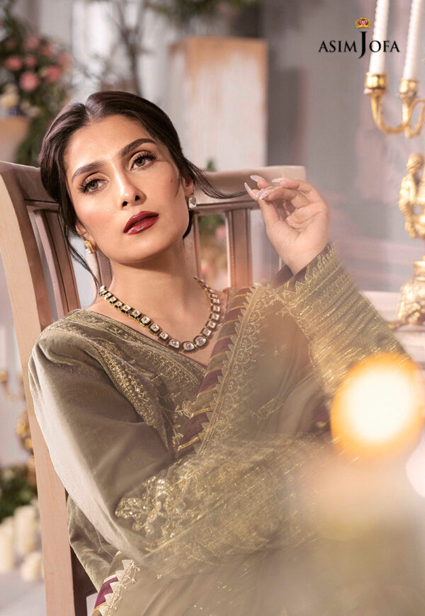Asim Jofa Ajam-03 Embroidered