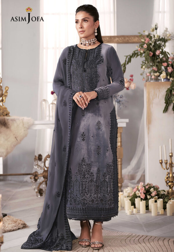 Asim Jofa Ajam-05 Embroidered Velvet