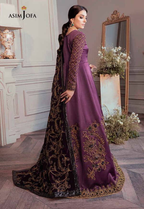 Asim Jofa Ajam-06 Embroidered Dull Silk