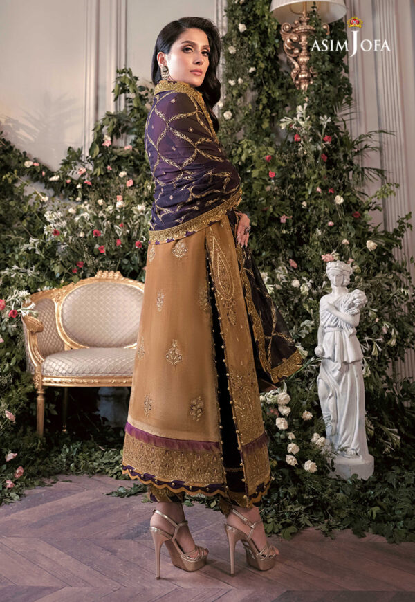 Asim Jofa Ajam-07 Embroidered Velvet