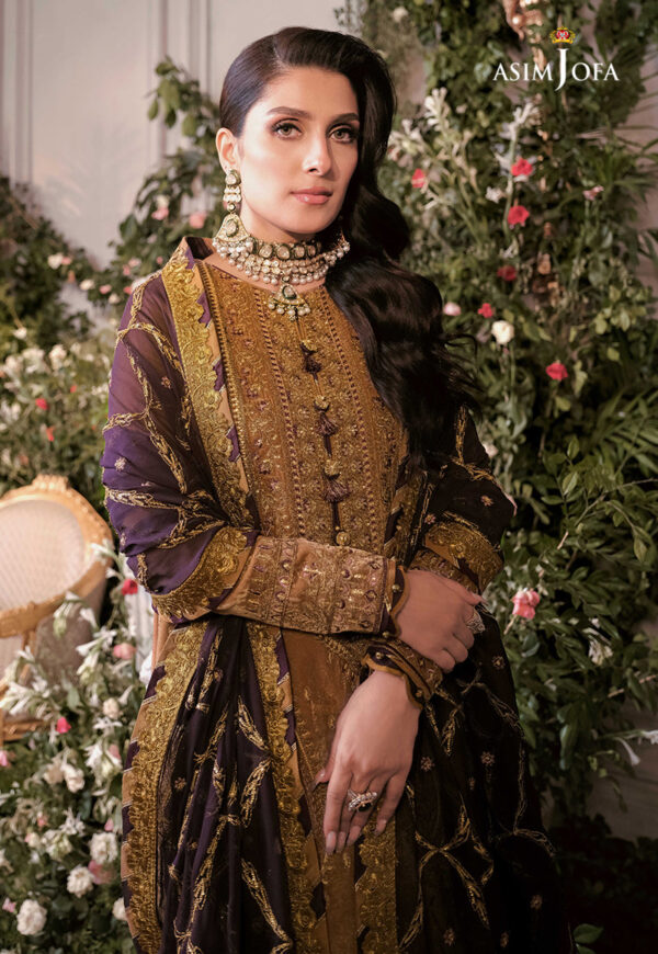 Asim Jofa Ajam-07 Embroidered Velvet