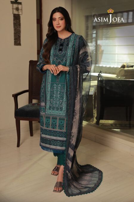 Asim Jofa Ajas-02 Embroidered