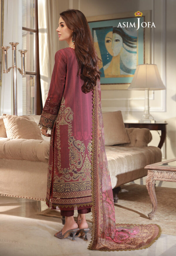 Asim Jofa Ajas-04 Embroidered Cambric 3-Pcs
