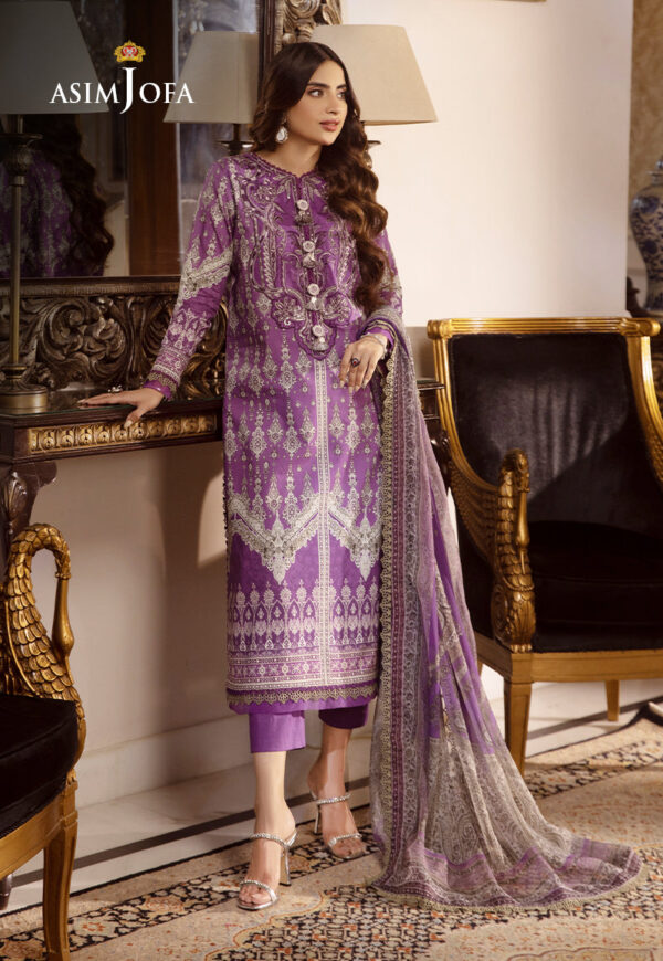 Asim Jofa Ajas-06 Embroidered