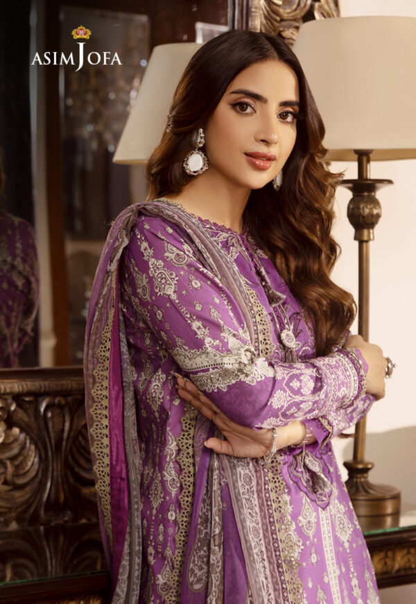 Asim Jofa Ajas-06 Embroidered