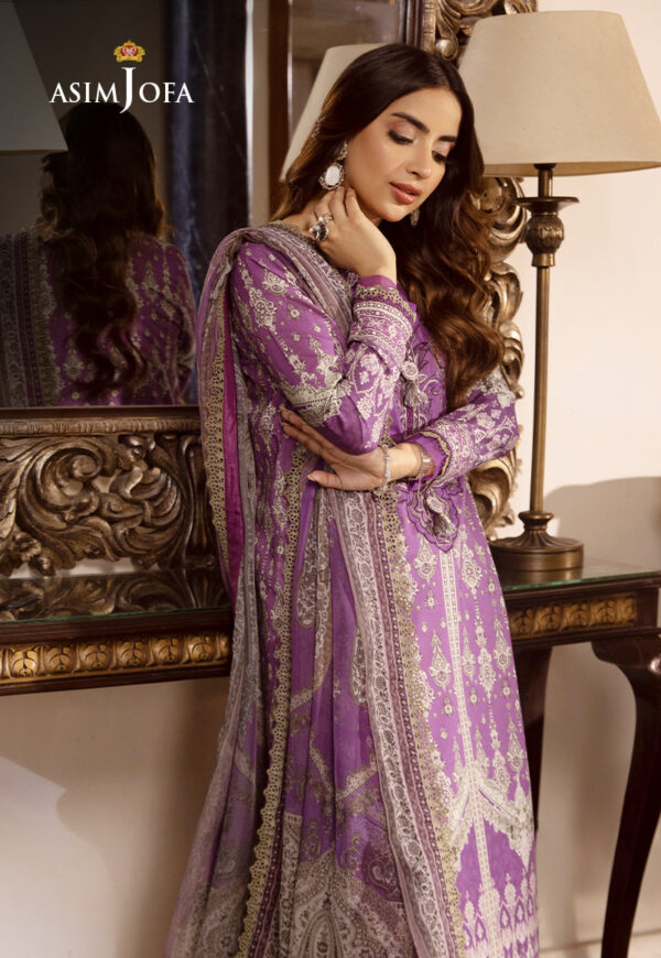 Asim Jofa Ajas-06 Embroidered