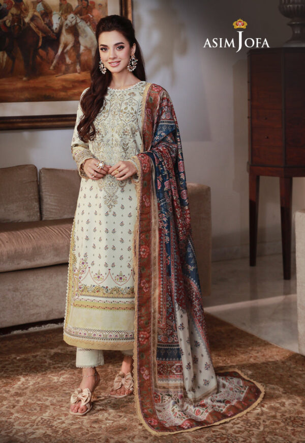 Asim Jofa Ajas-08 Embroidered