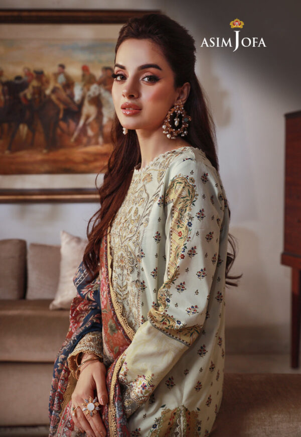 Asim Jofa Ajas-08 Embroidered
